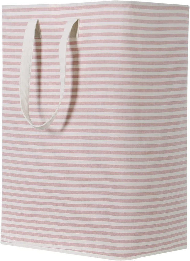 Foldable Moisture-proof Stripes Laundry Basket Dirty Clothes Basket Laundry Basket