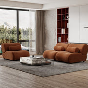 Contemporary Green Modular Sofa With Plush Chenille Upholstery - 3-Seat Sectional With Deep Seating & Soft Backrest - Perfect For Living Room Decor