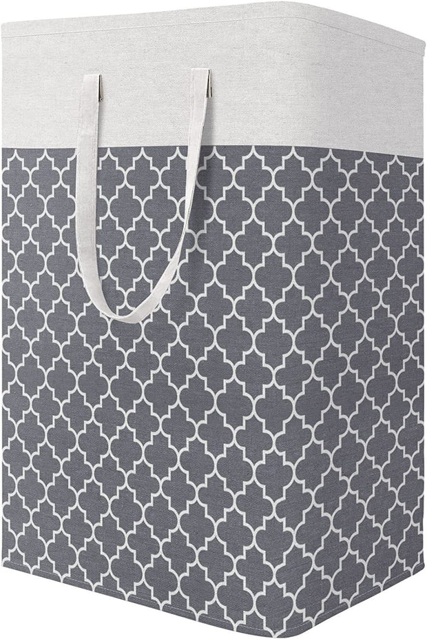 Foldable Moisture-proof Stripes Laundry Basket Dirty Clothes Basket Laundry Basket