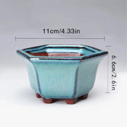 Ceramic Garden Planter Pots Succulent Flower Plants Pot Exquisite And Simple Art Design For Offices Bedrooms Balconies Gift