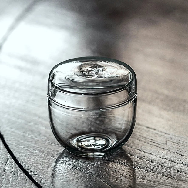 Micro Landscape Moss Glass Bottles Small Glass Vase Green Plant Microecological Glass Terrarium Fun Potted Plants Container