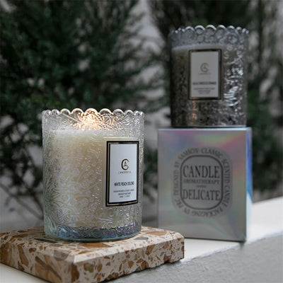 Scented Candles Natural Essential Oil Air Fragrance Diffuser, Fresh Lasting to Promote Sleep & Relieve Stress, Soy Candle Gifts