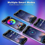 1-30M 5V LED Strip Lights USB Bluetooth APP Control Color Changing and 24key Remote Control RGB Flexible Diode For TV Backlight