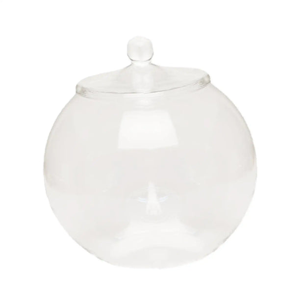 Glass Terrarium Jar DIY Centerpiece Sealed Storage Jar Plants Planter Jar for Desktop Living Room Kitchen Bedroom Coffee