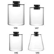 Micro Landscape Ecological Desktop Glass Plant Terrarium with Grow Light for Hydroponic Bryophyte Moss Container Home Decor