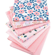 Cotton Twill Printed Fabric DIY Handmade Patchwork Cloth Set