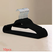 Flocked Non-slip Non-marking Coat Hangers For Home Use